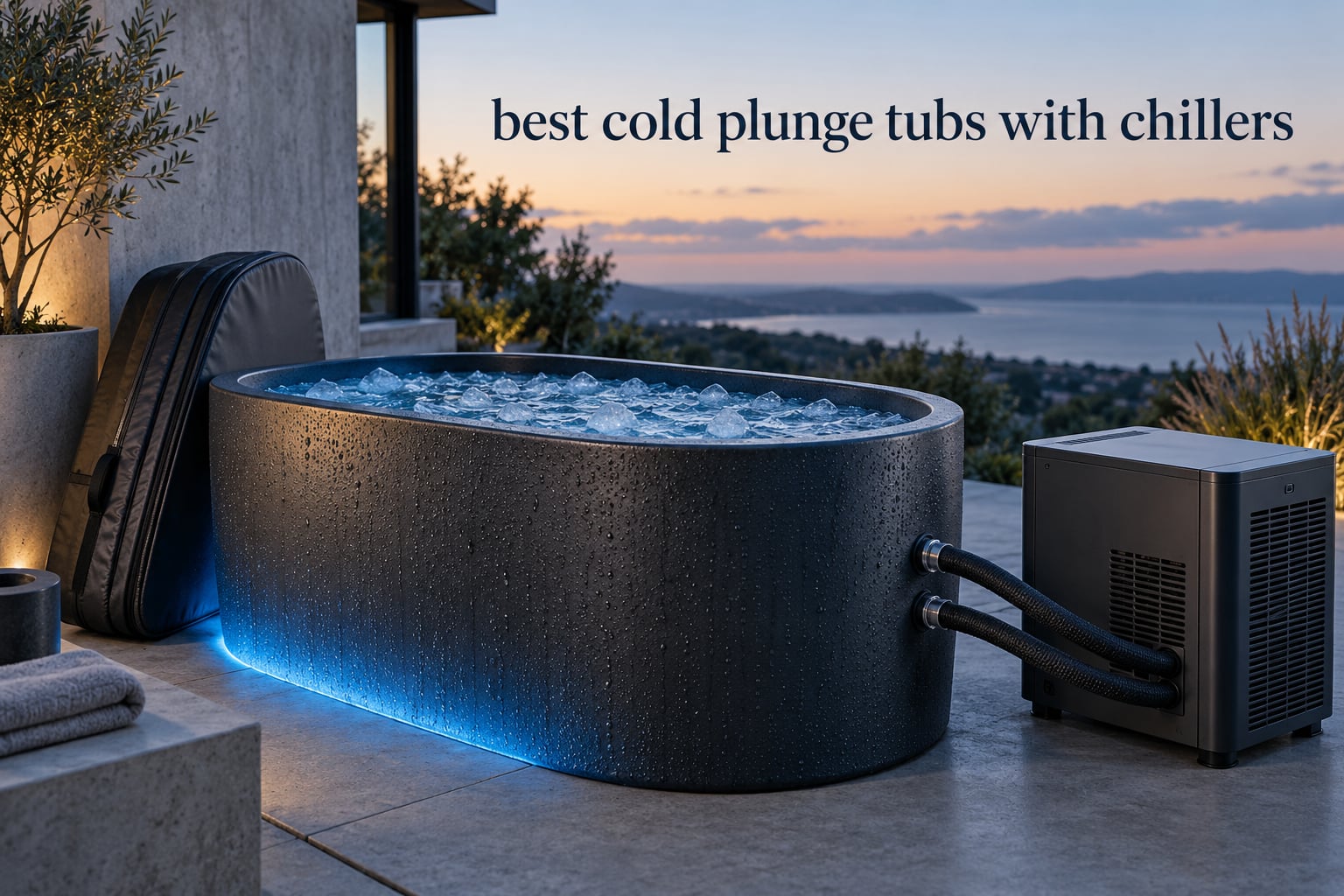 best cold plunge tubs with chillers