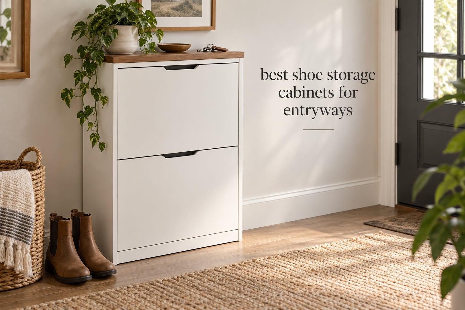 best shoe storage cabinets for entryways