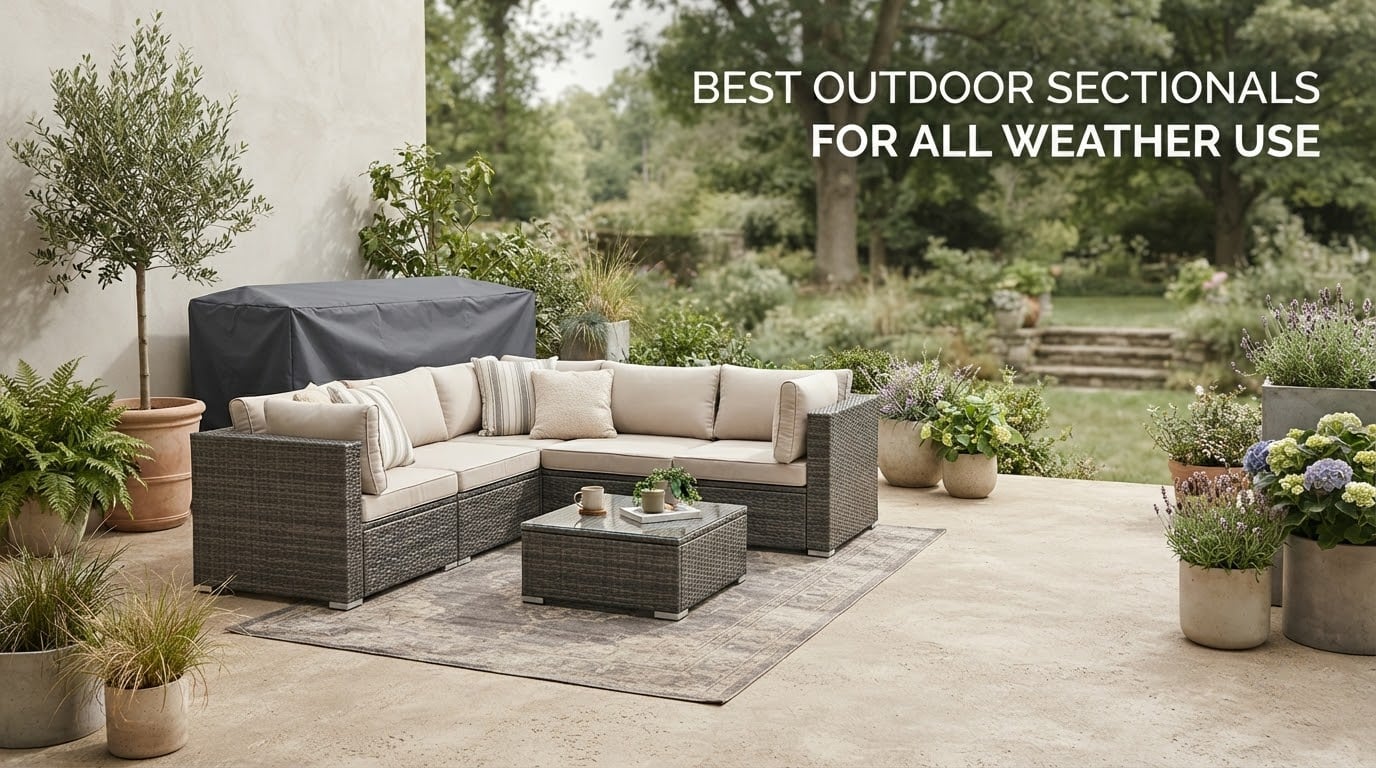 best outdoor sectionals for all weather use