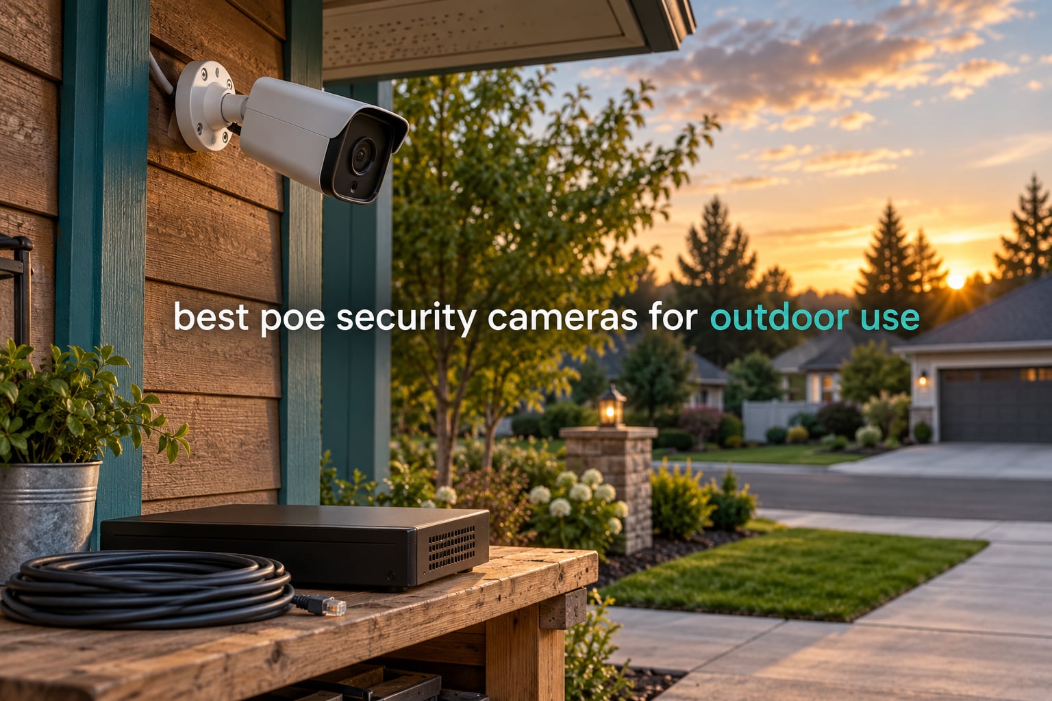 best poe security cameras for outdoor use