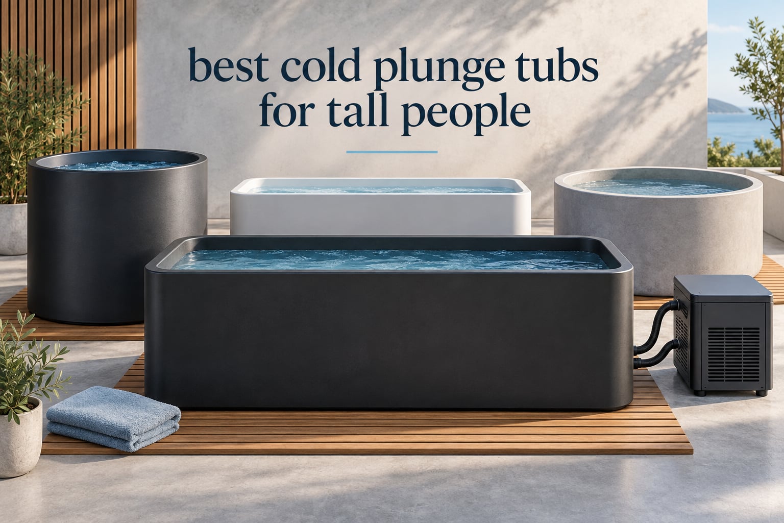 best cold plunge tubs for tall people