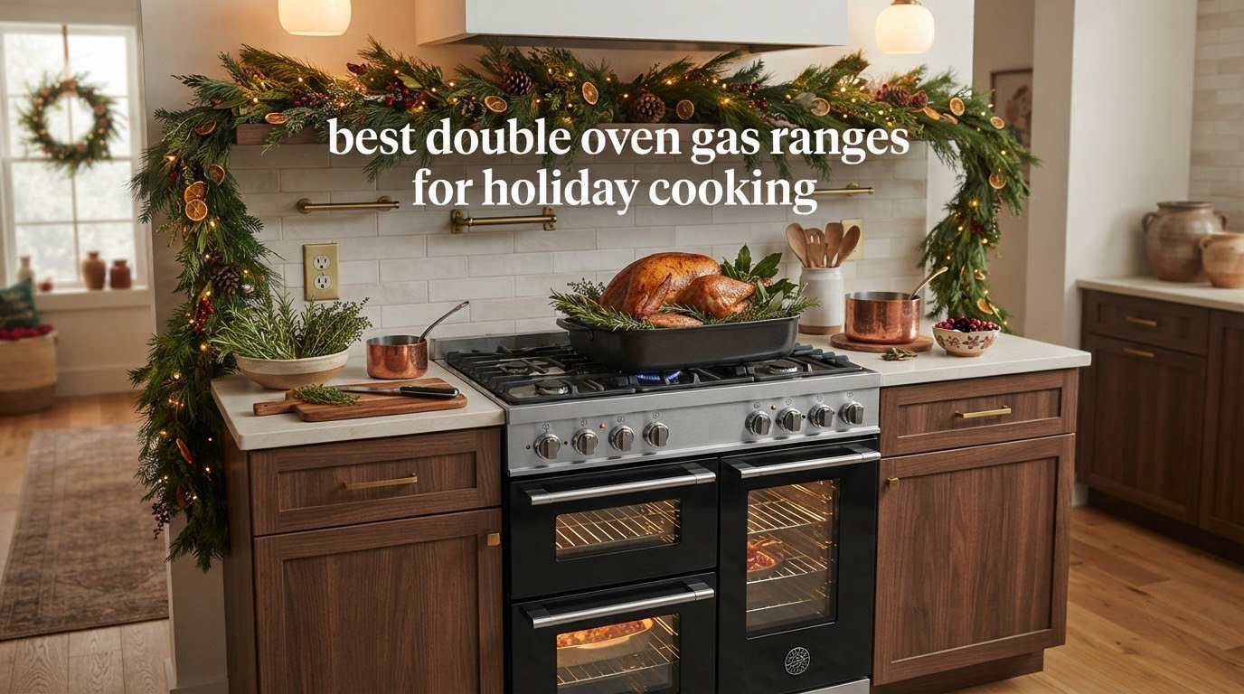 best double oven gas ranges for holiday cooking