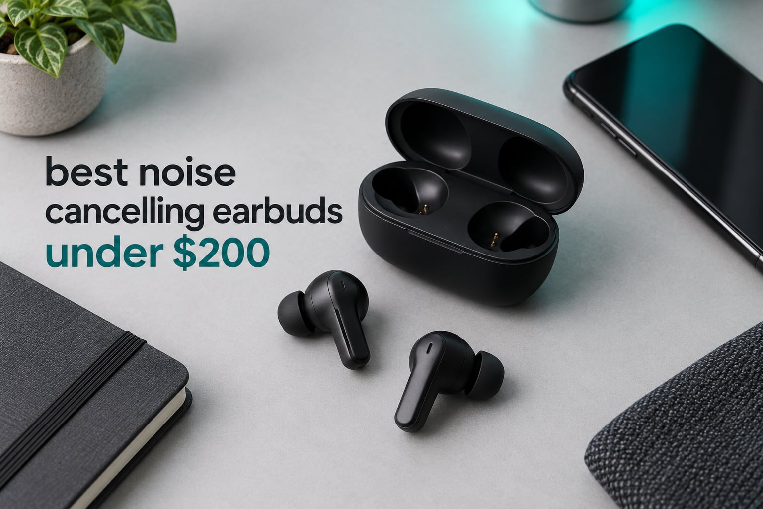 best noise cancelling earbuds under $200