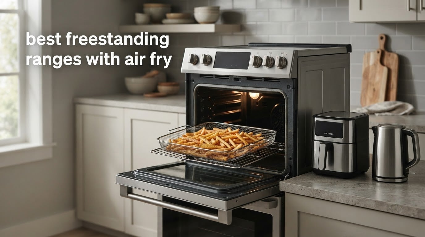 best freestanding ranges with air fry