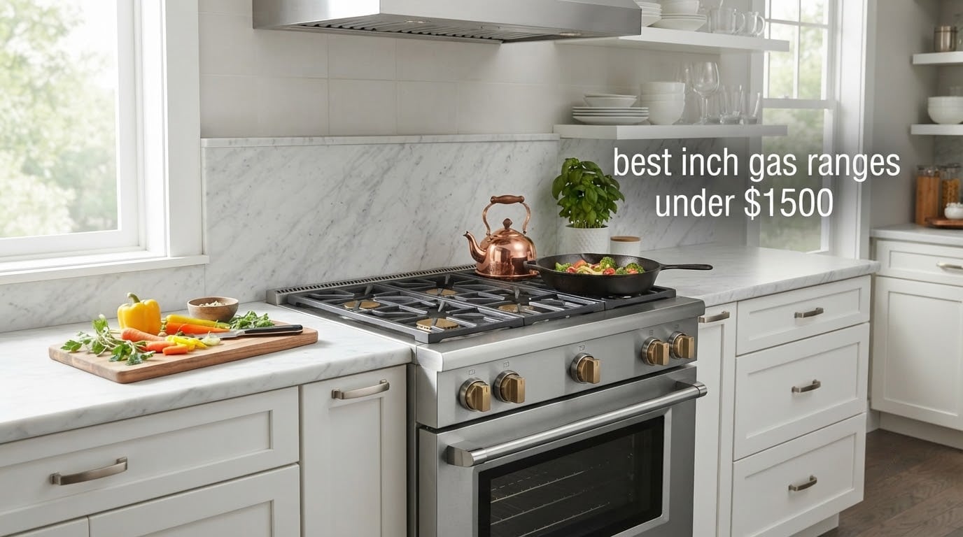 best 30 inch gas ranges under $1500