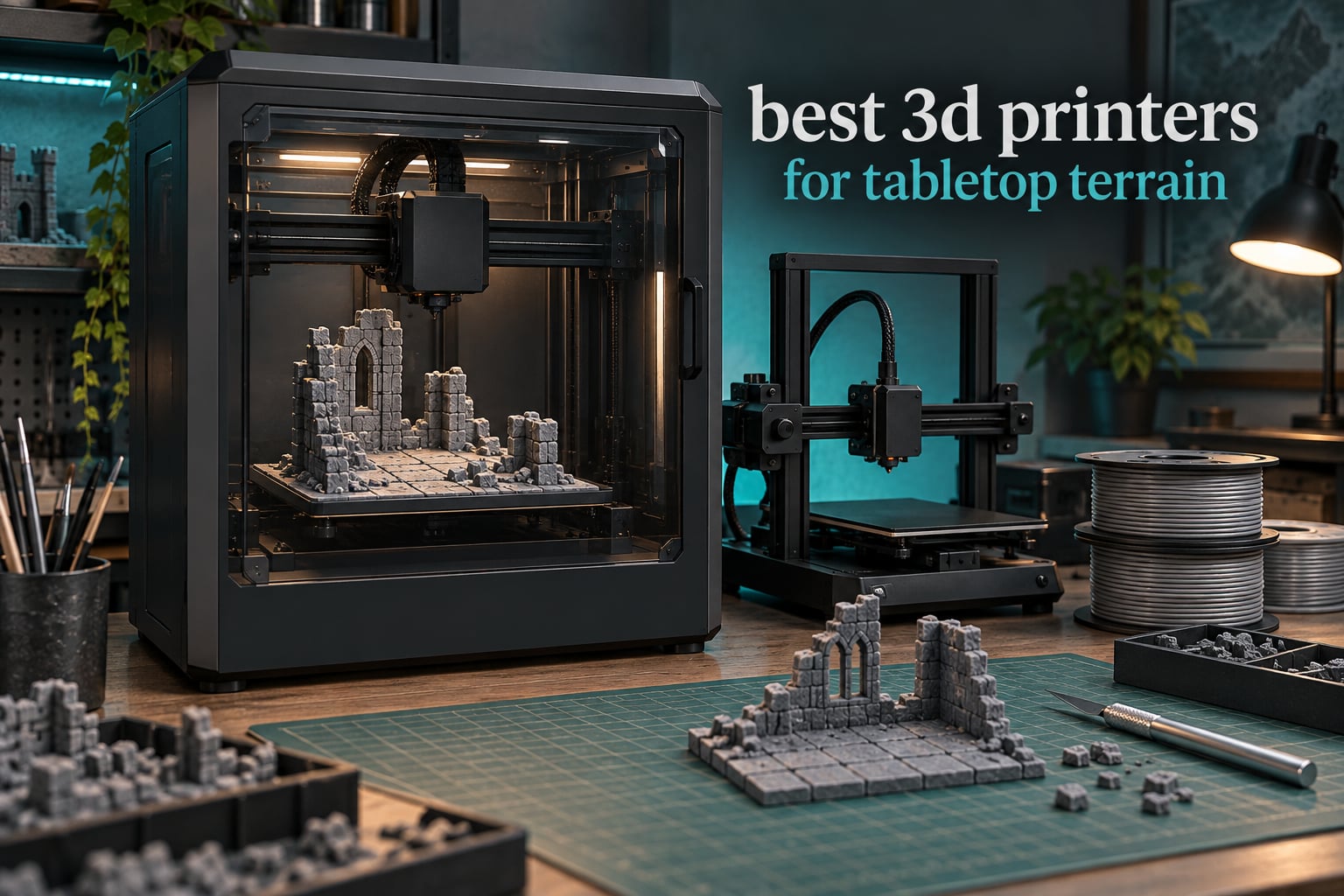 best 3d printers for tabletop terrain