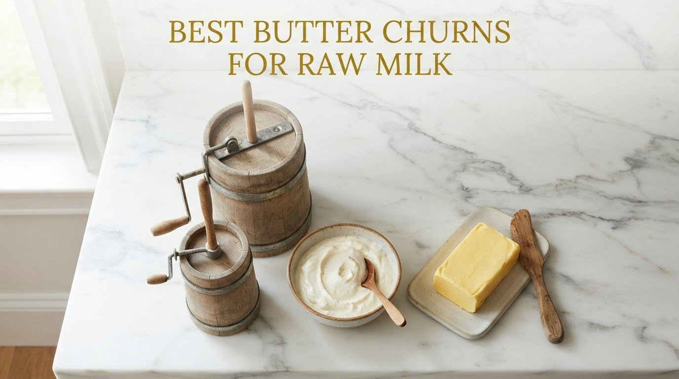 best butter churns for raw milk