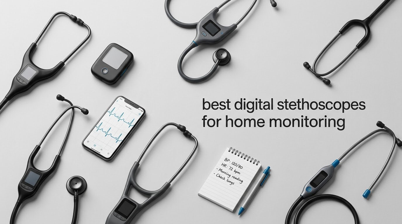 best digital stethoscopes for home monitoring