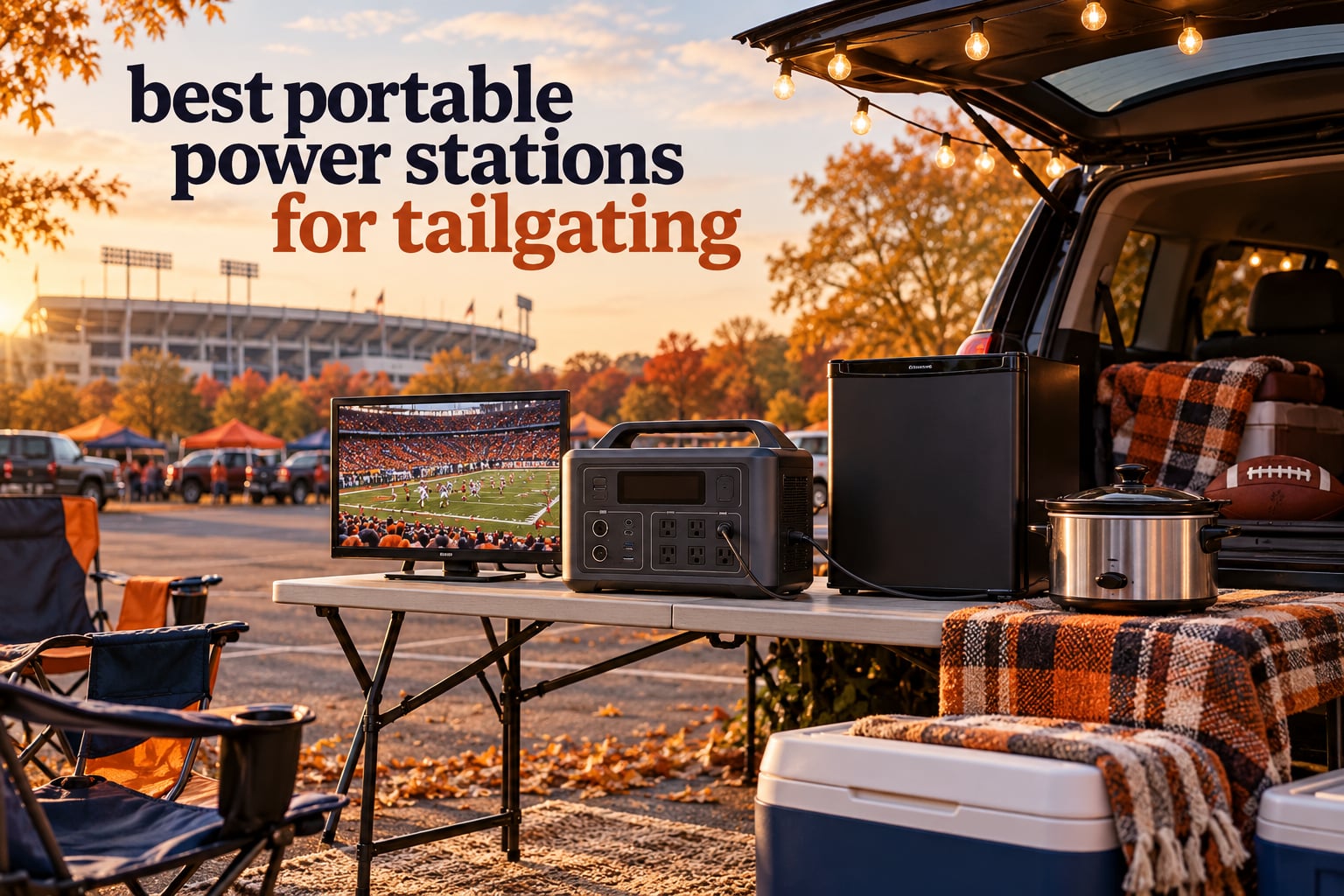 best portable power stations for tailgating