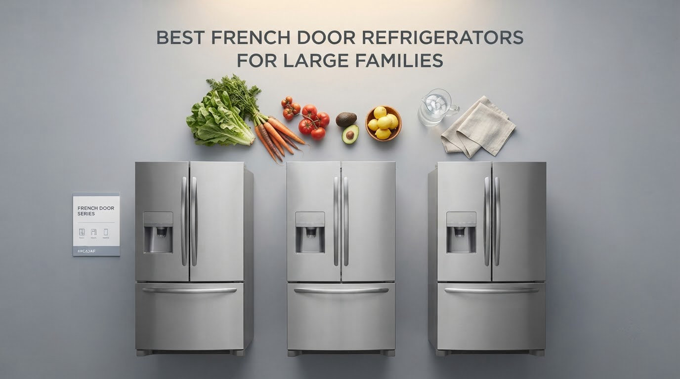best french door refrigerators for large families