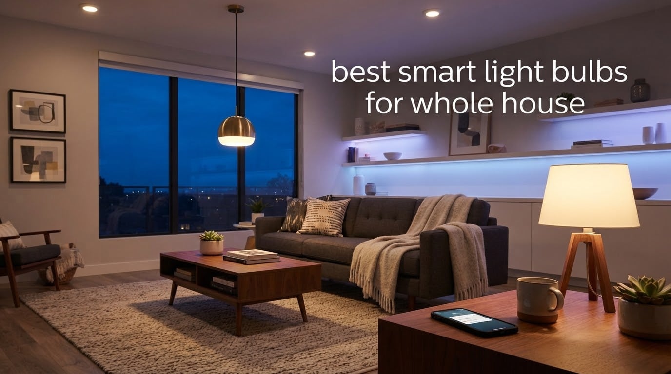 best smart light bulbs for whole house