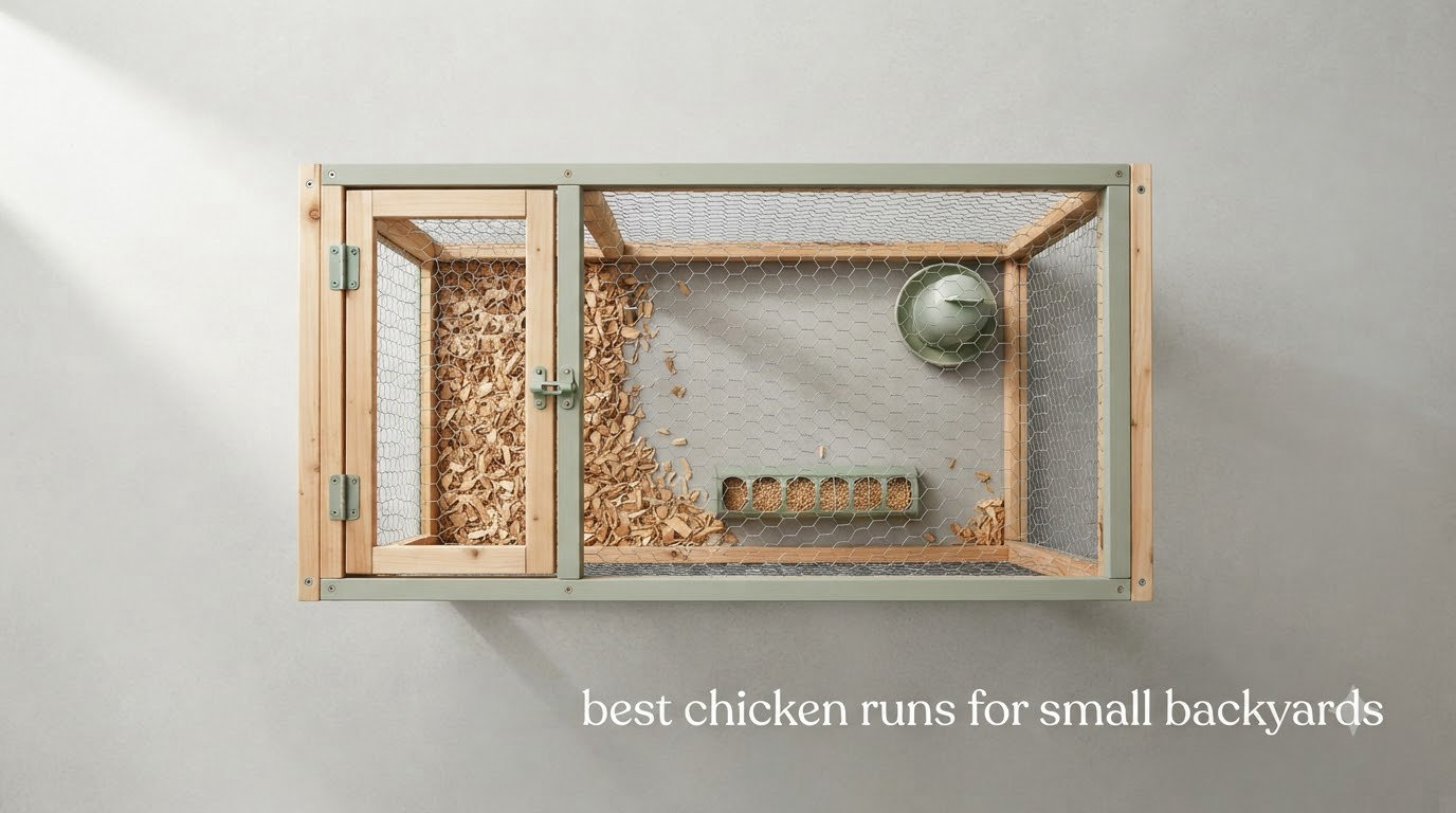 best chicken runs for small backyards