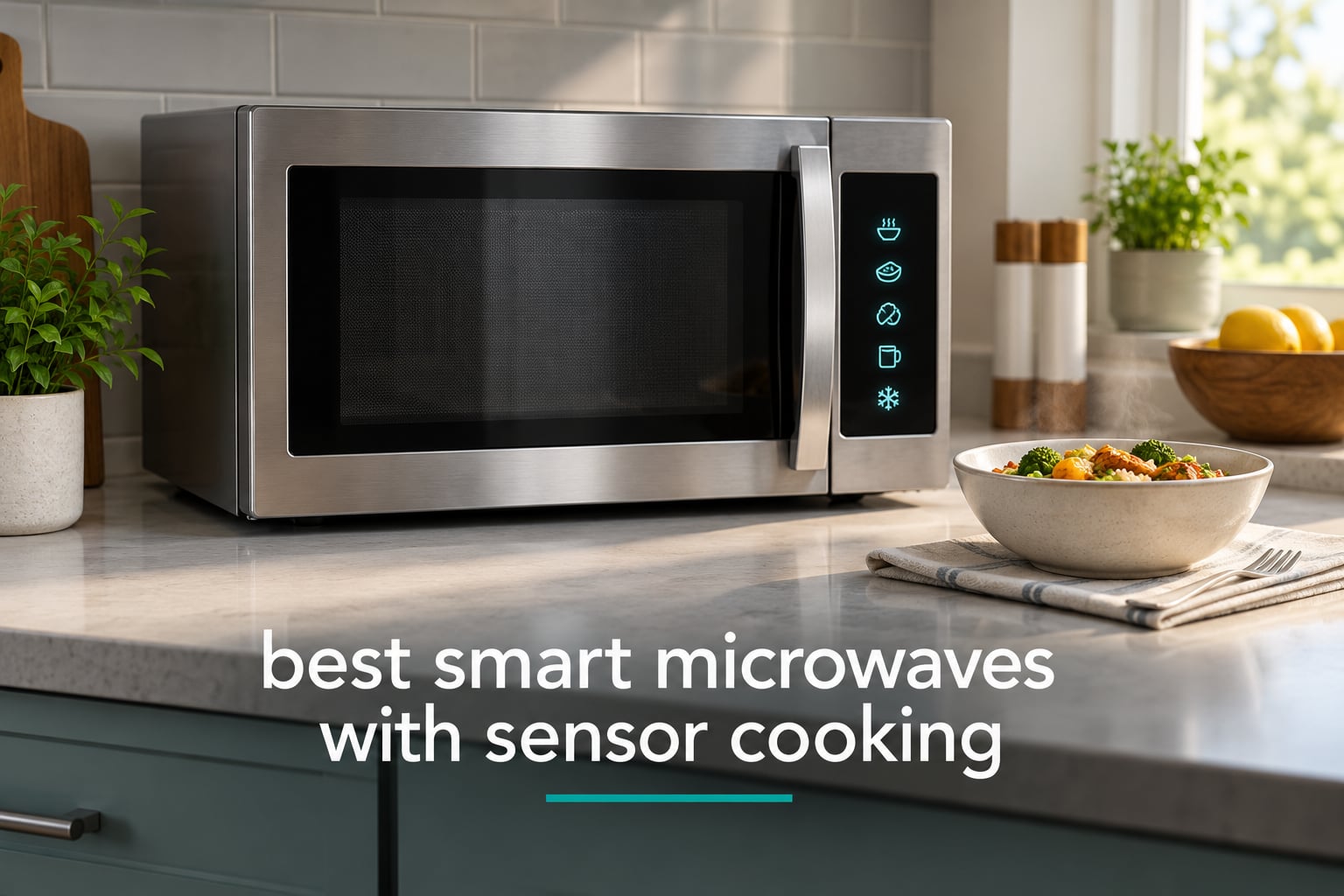 best smart microwaves with sensor cooking