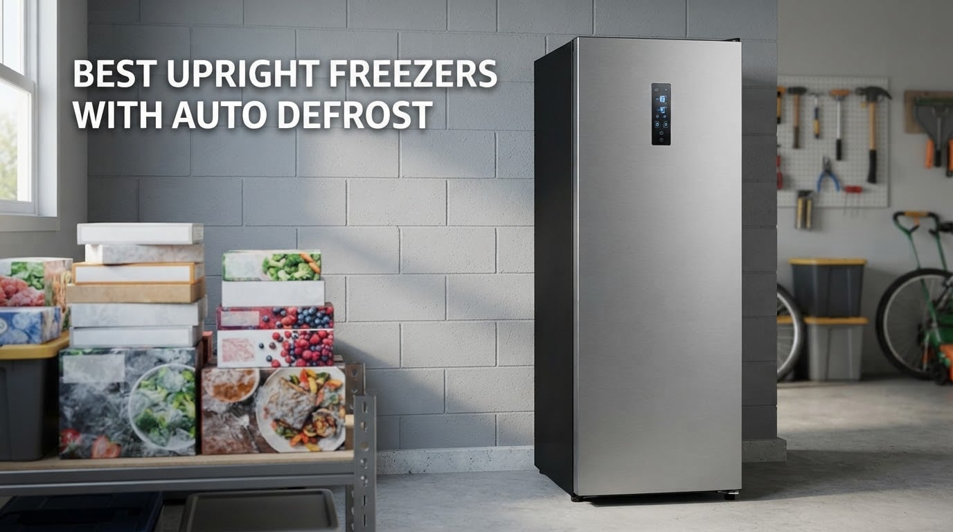 best upright freezers with auto defrost