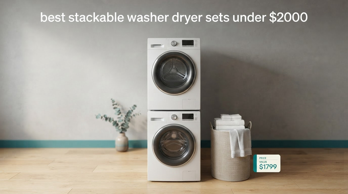 best stackable washer dryer sets under $2000