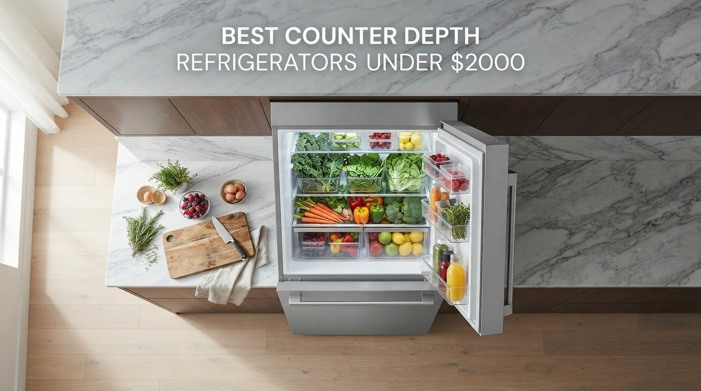 best counter depth refrigerators under $2000