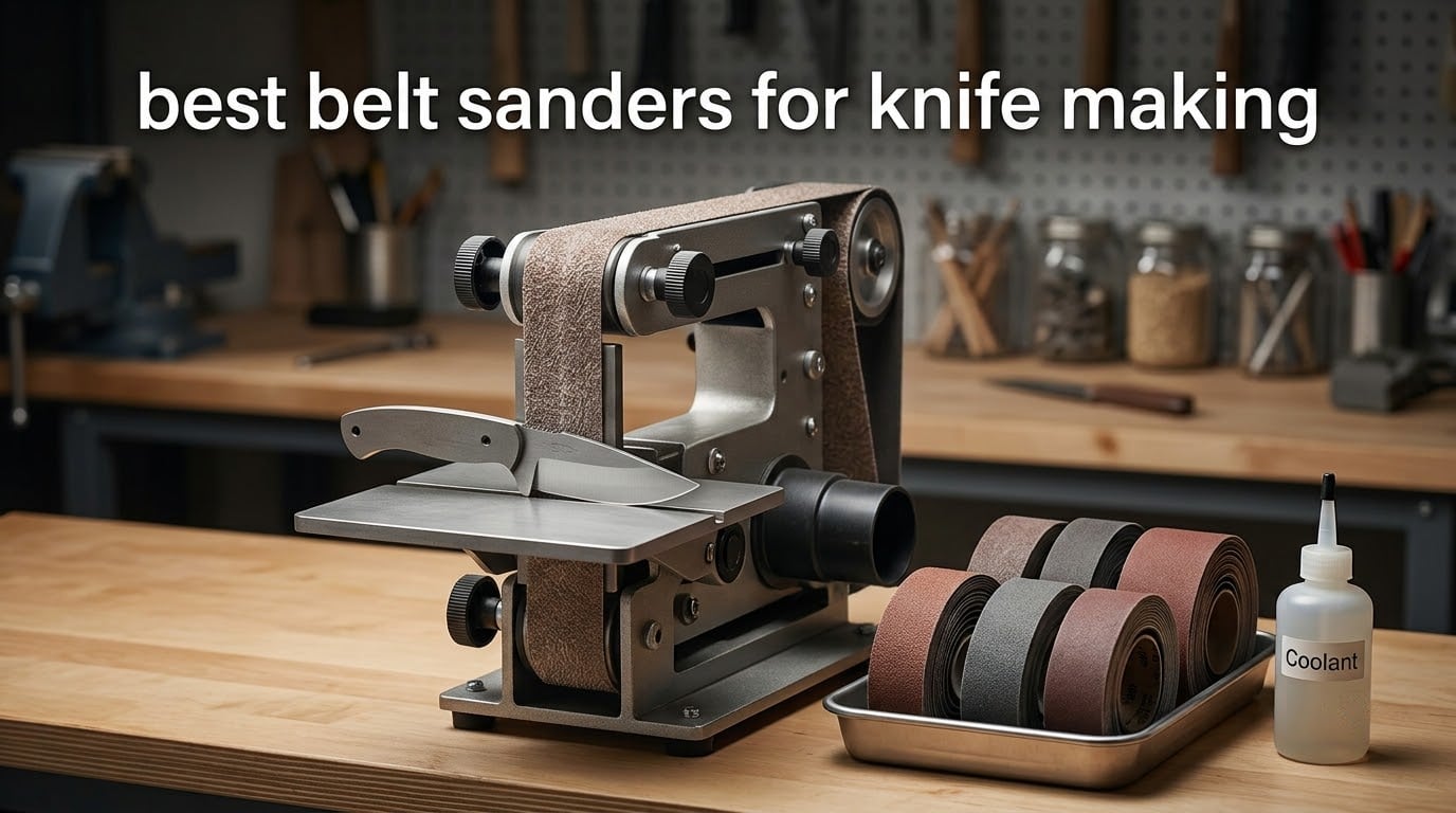 best belt sanders for knife making