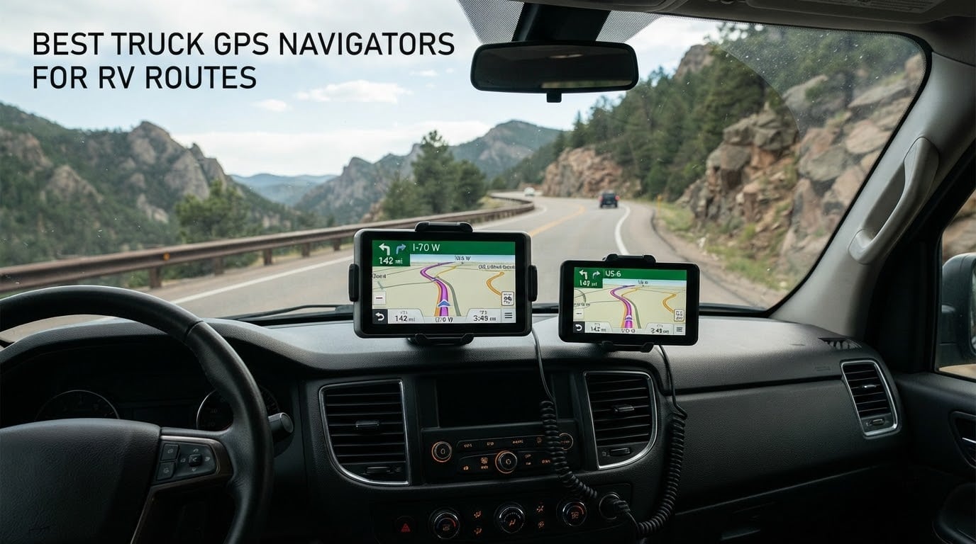 best truck gps navigators for rv routes