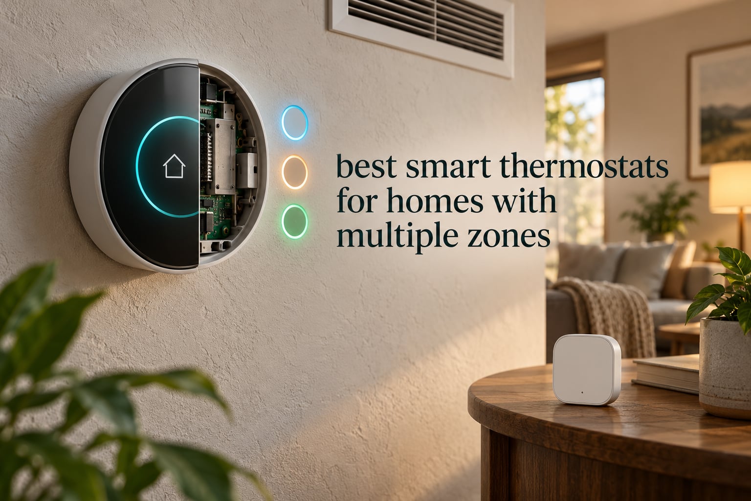 best smart thermostats for homes with multiple zones