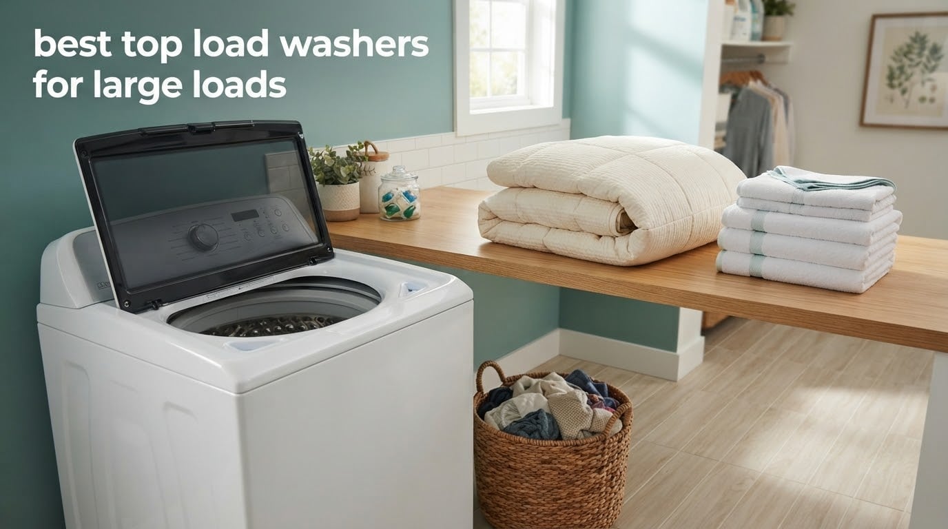 best top load washers for large loads