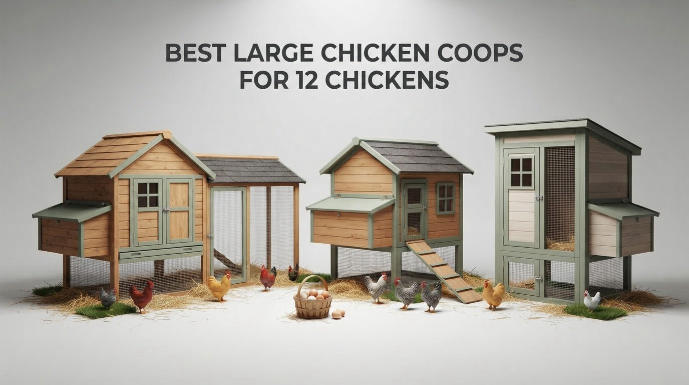 best large chicken coops for 12 chickens