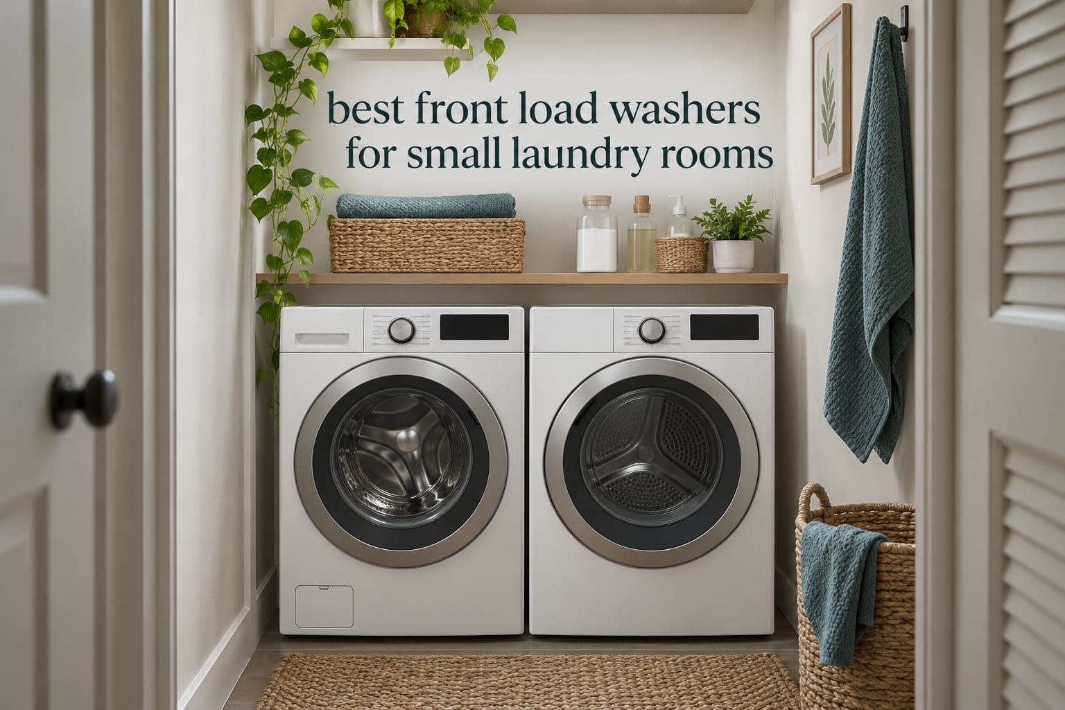 best front load washers for small laundry rooms