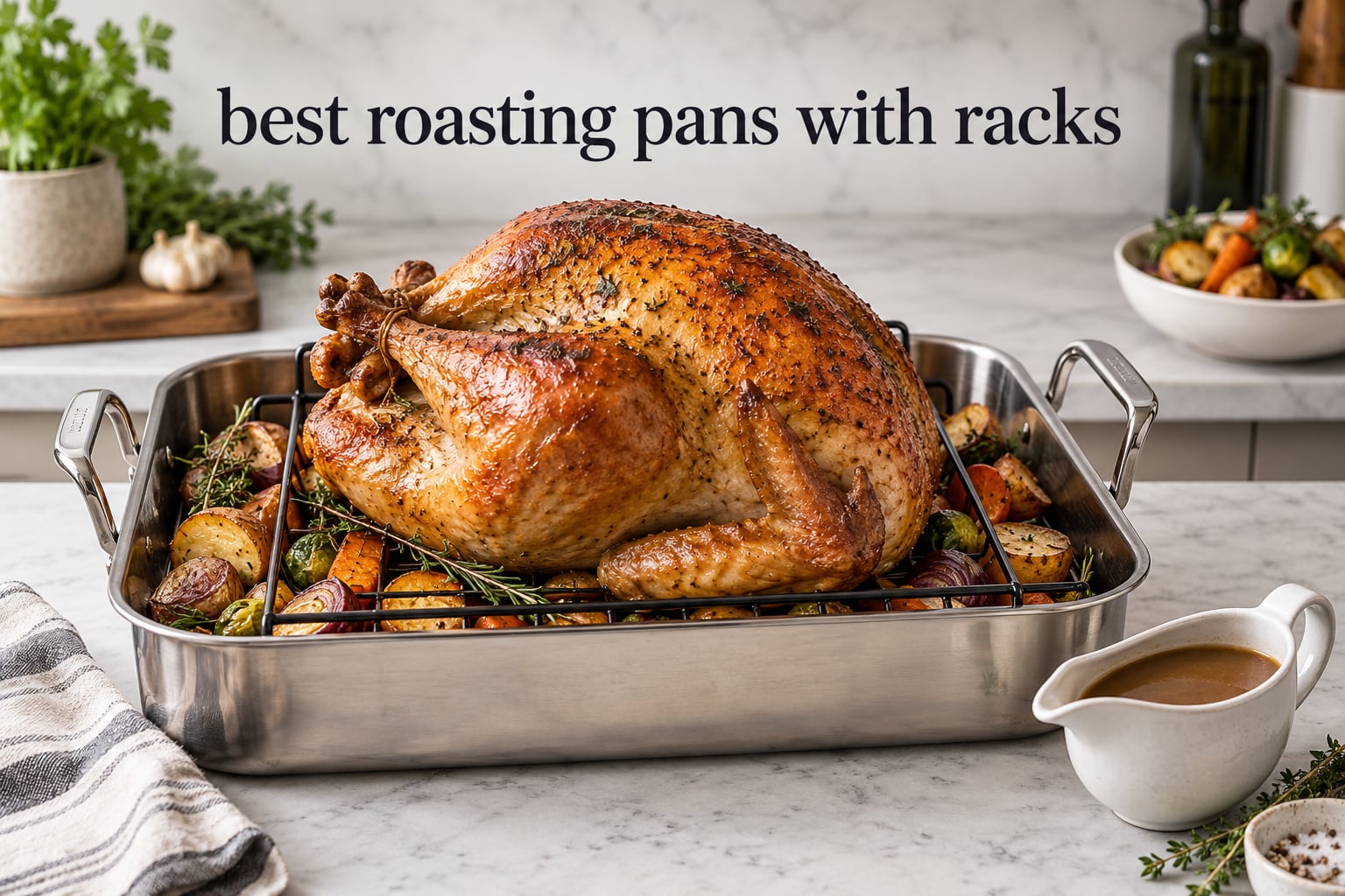 best roasting pans with racks