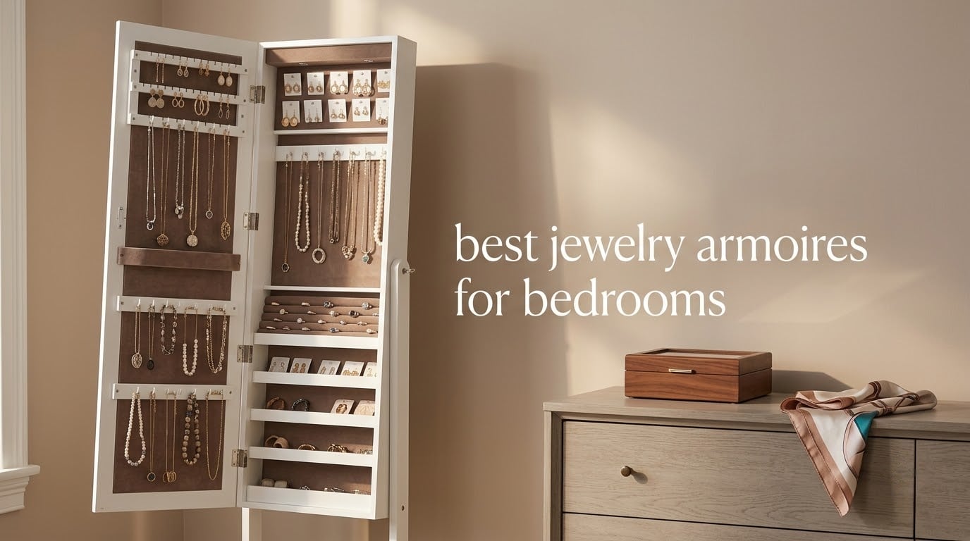 best jewelry armoires for bedrooms