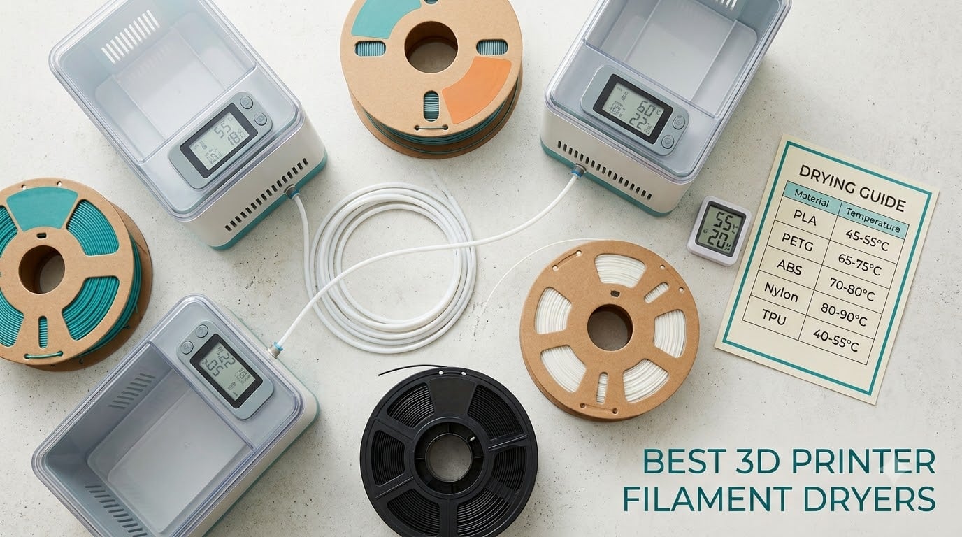 best 3d printer filament dryers