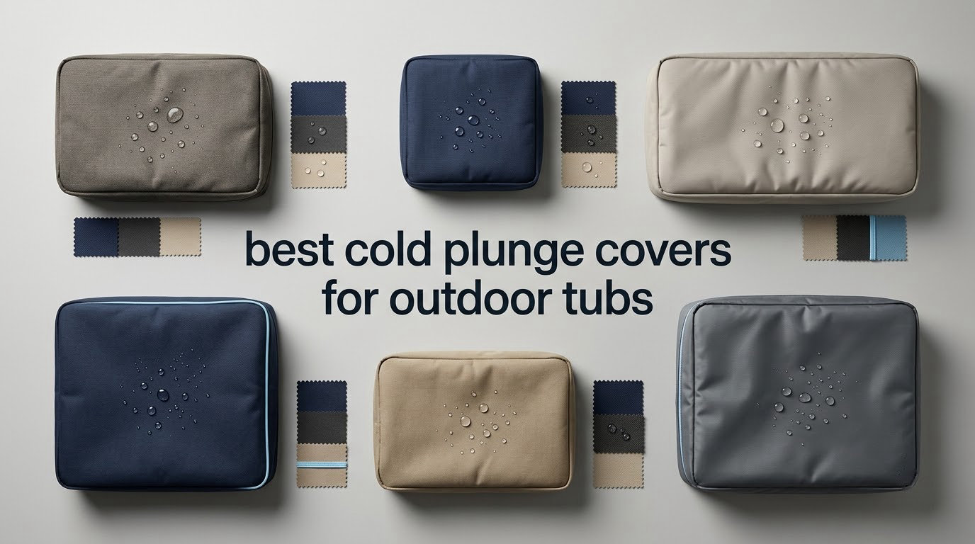 best cold plunge covers for outdoor tubs
