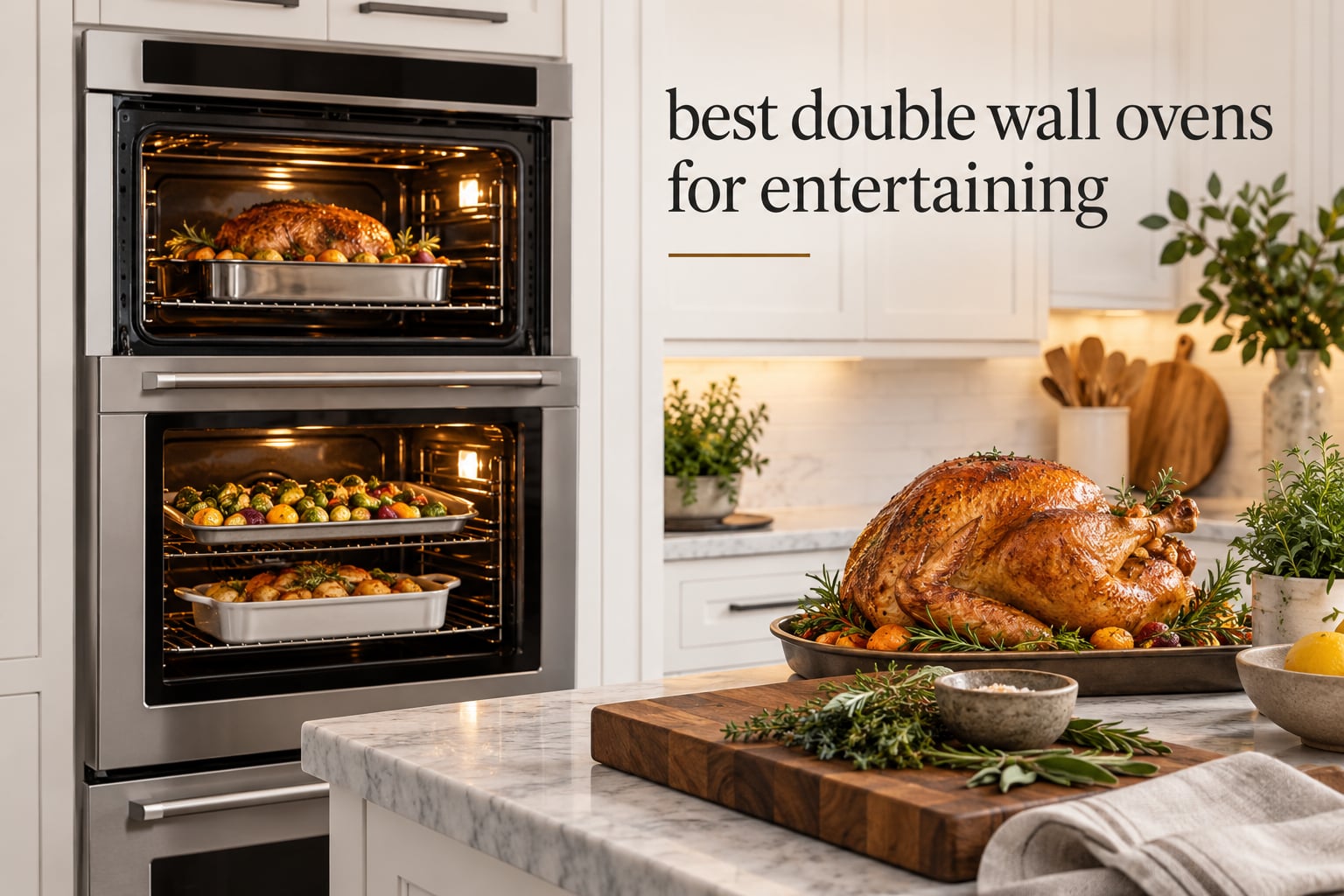 best double wall ovens for entertaining