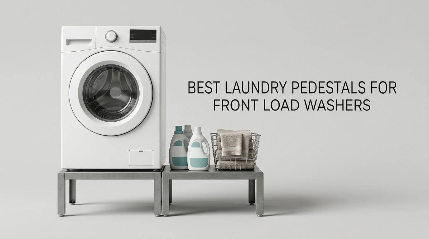 best laundry pedestals for front load washers