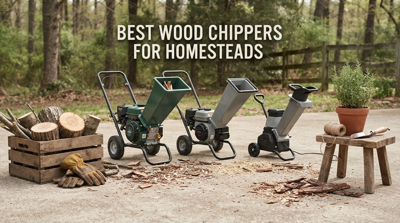 best wood chippers for homesteads
