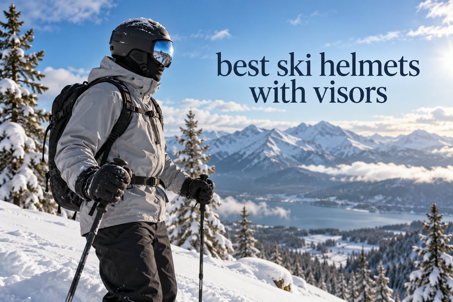 best ski helmets with visors
