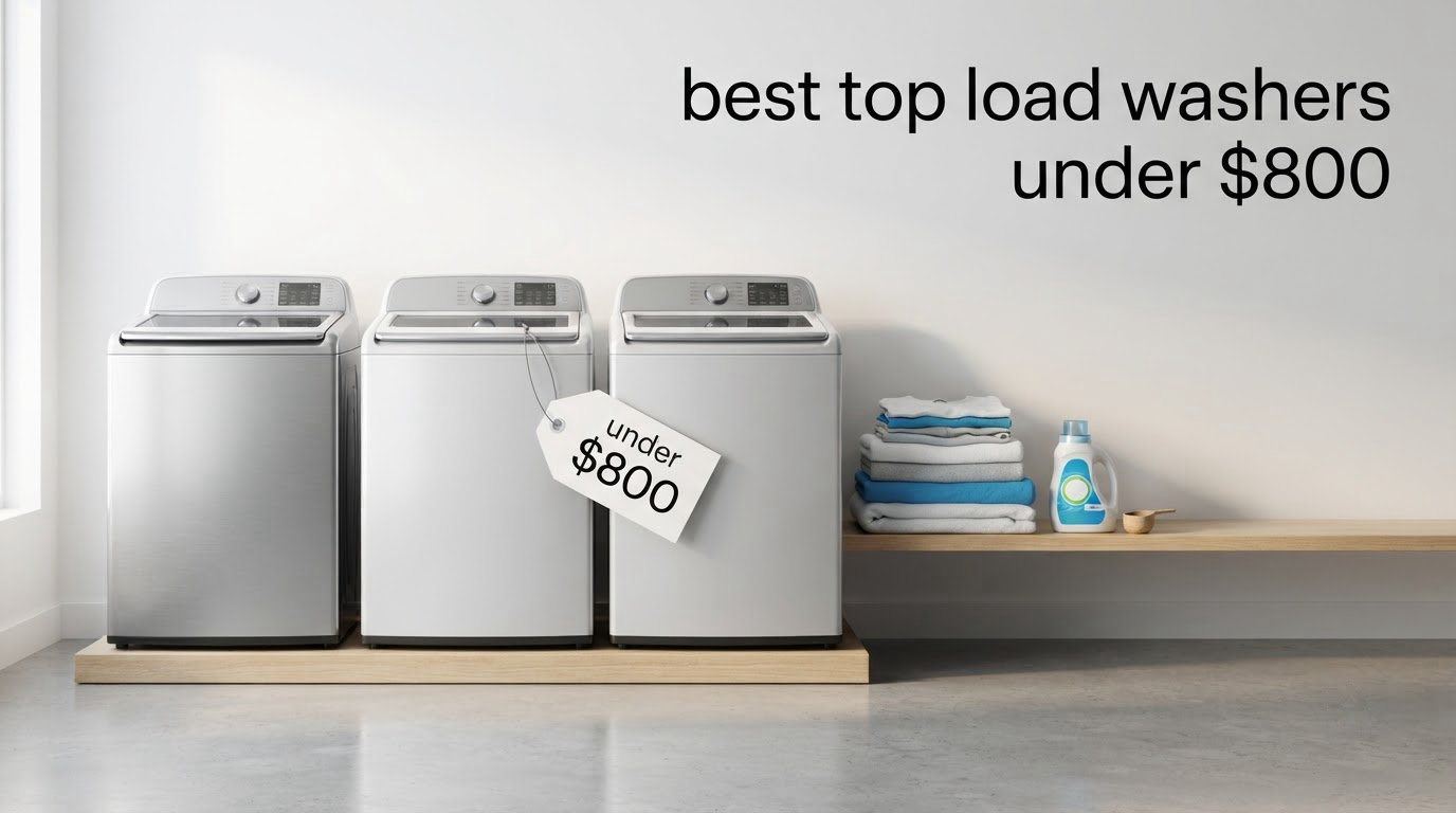 best top load washers under $800