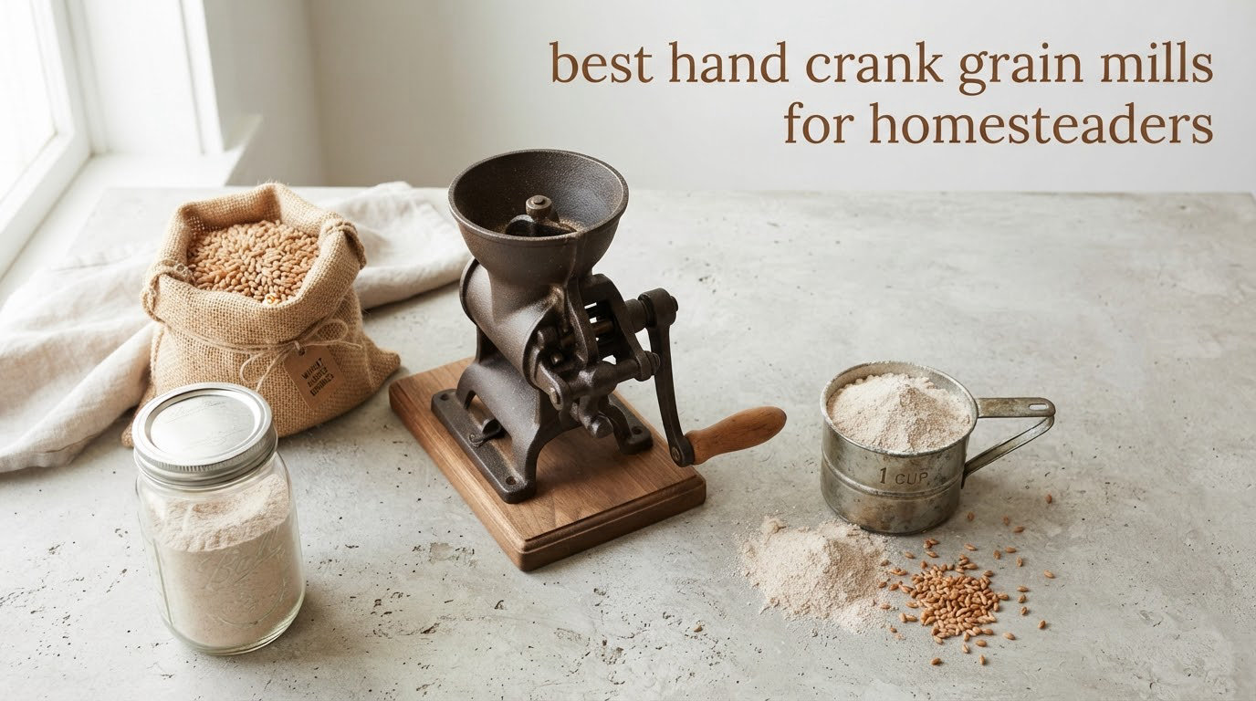 best hand crank grain mills for homesteaders