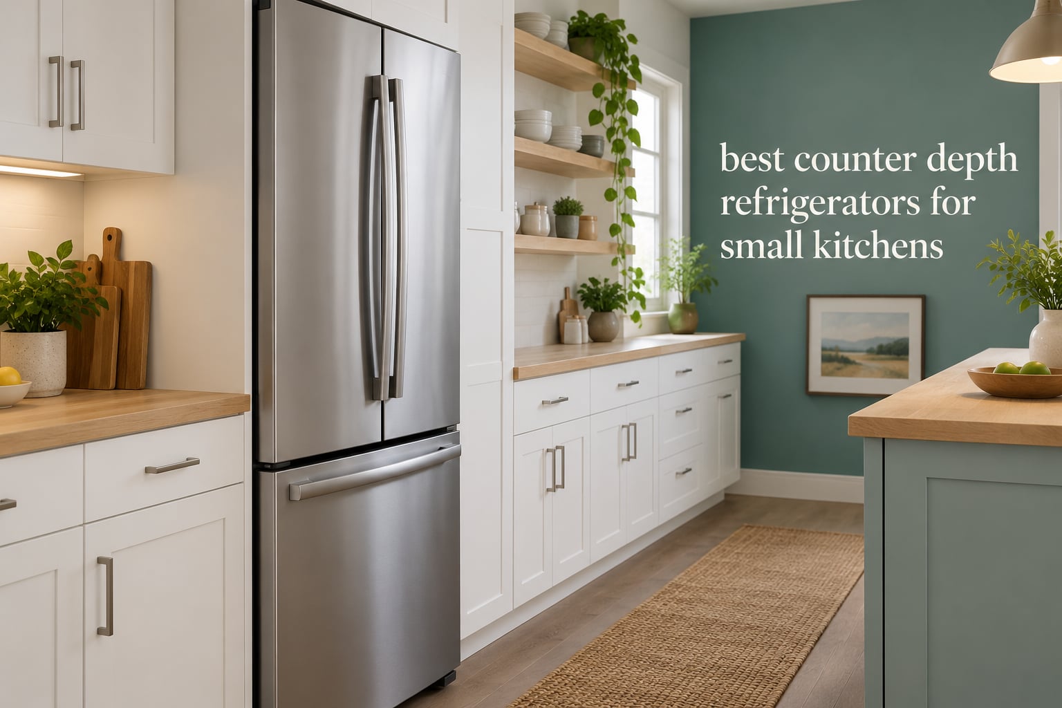 best counter depth refrigerators for small kitchens