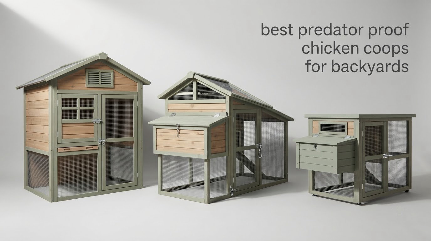best predator proof chicken coops for backyards