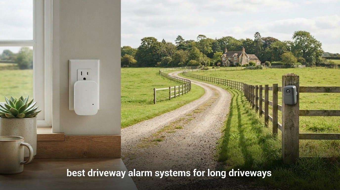 best driveway alarm systems for long driveways