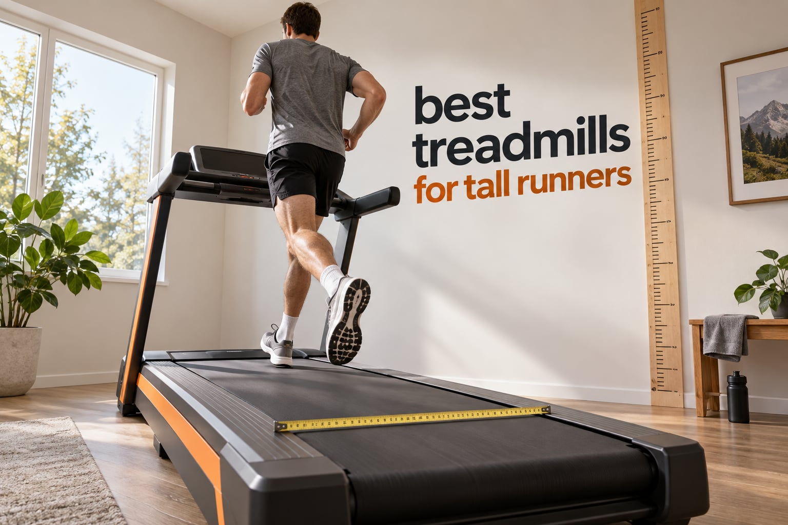 best treadmills for tall runners