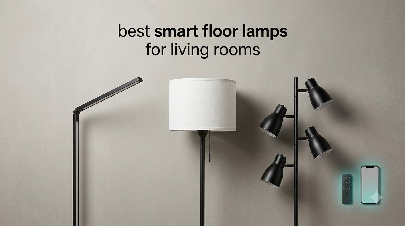 best smart floor lamps for living rooms