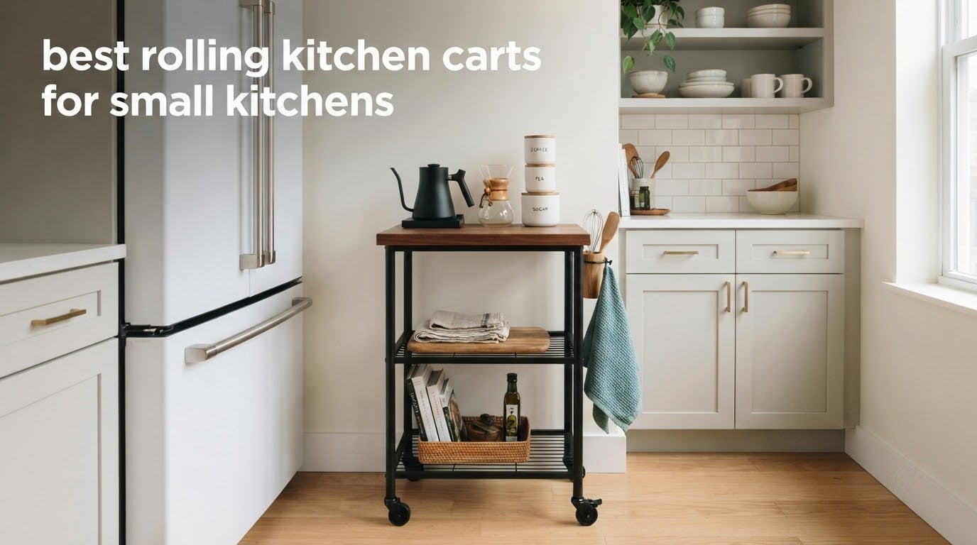 best rolling kitchen carts for small kitchens