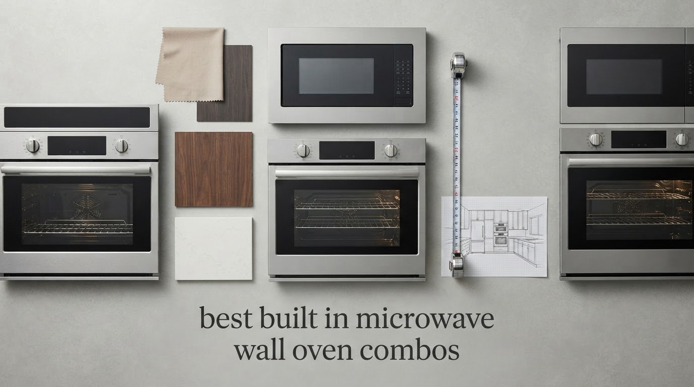 best built in microwave wall oven combos