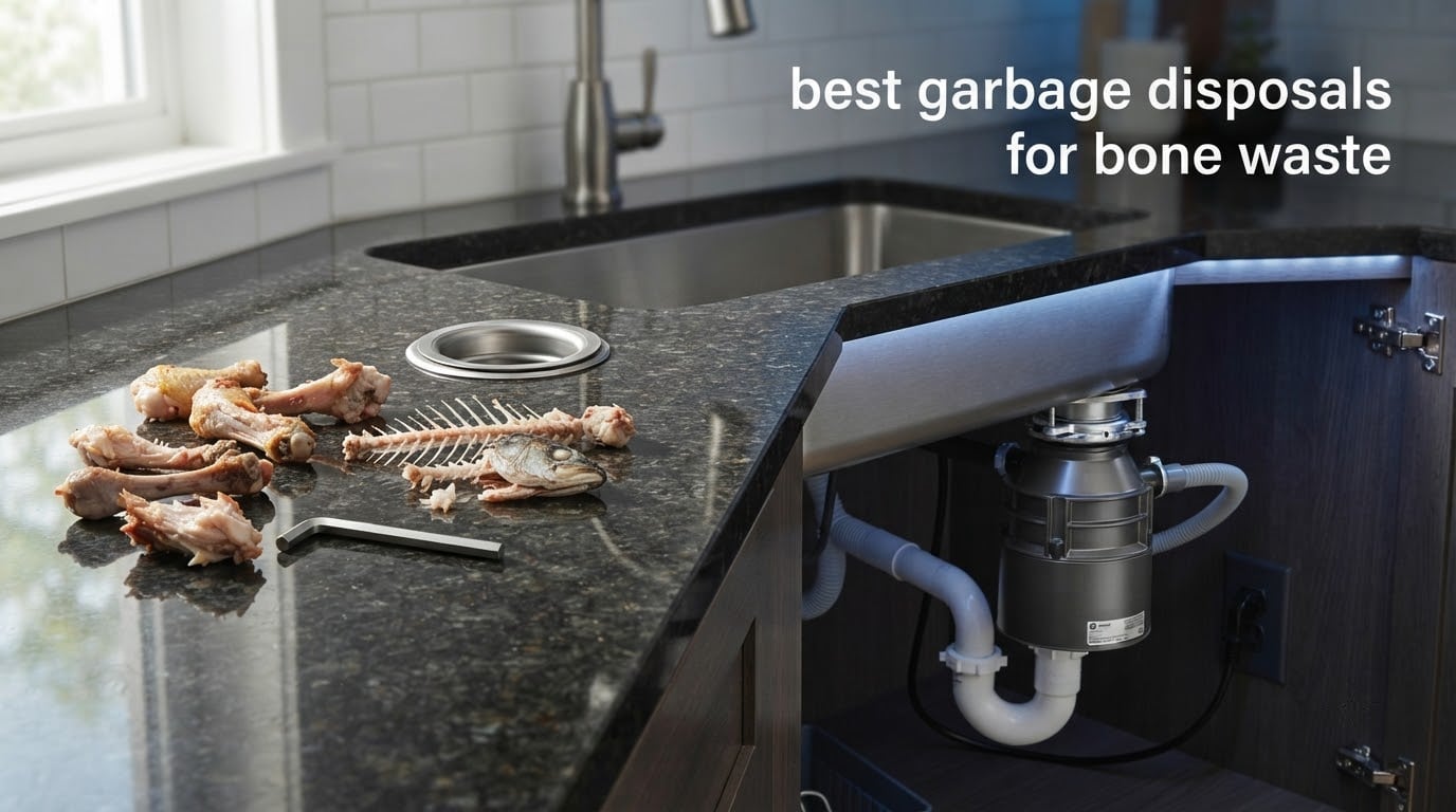 best garbage disposals for bone waste