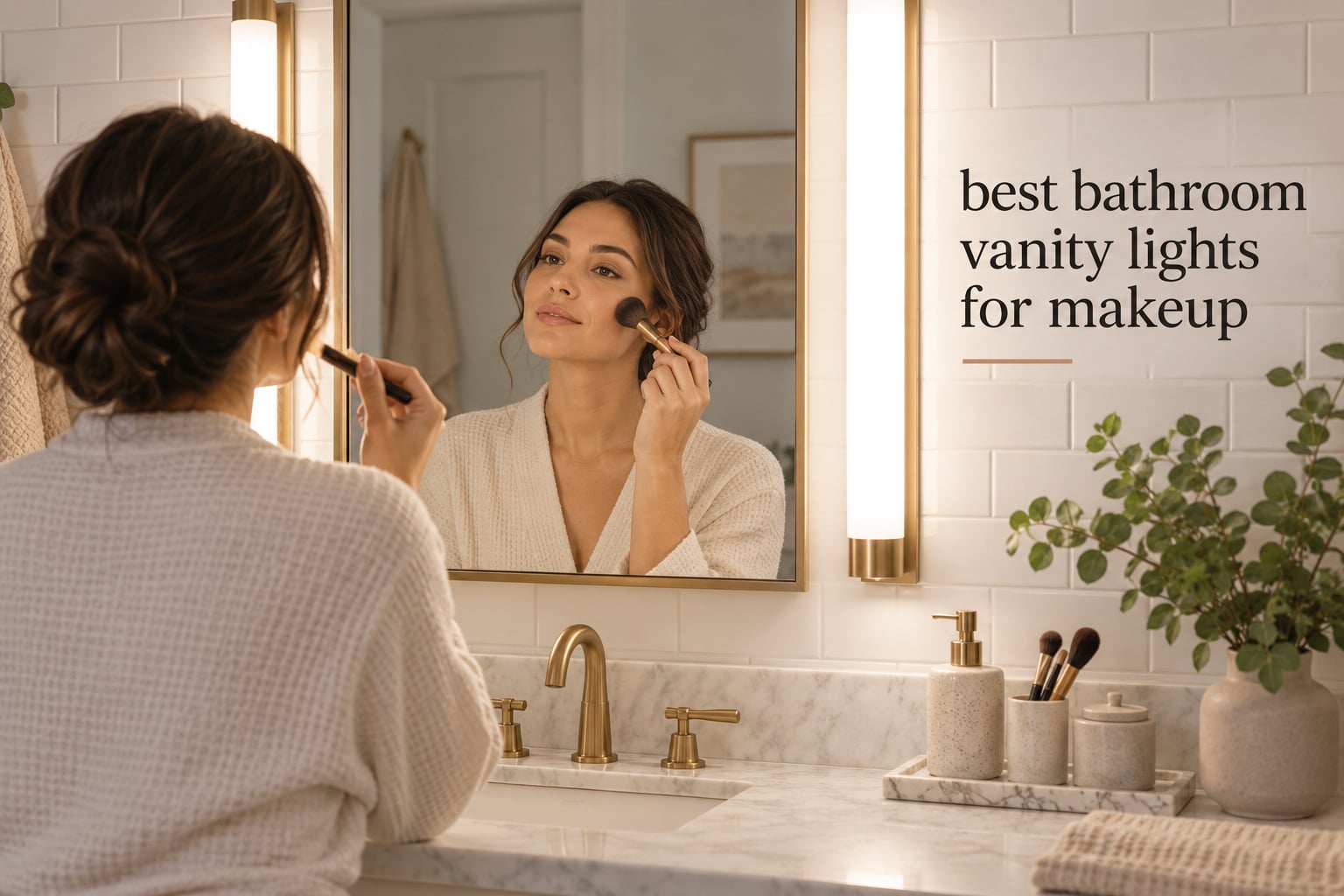 best bathroom vanity lights for makeup