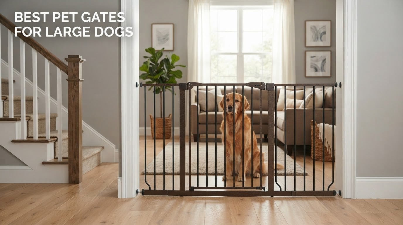 best pet gates for large dogs