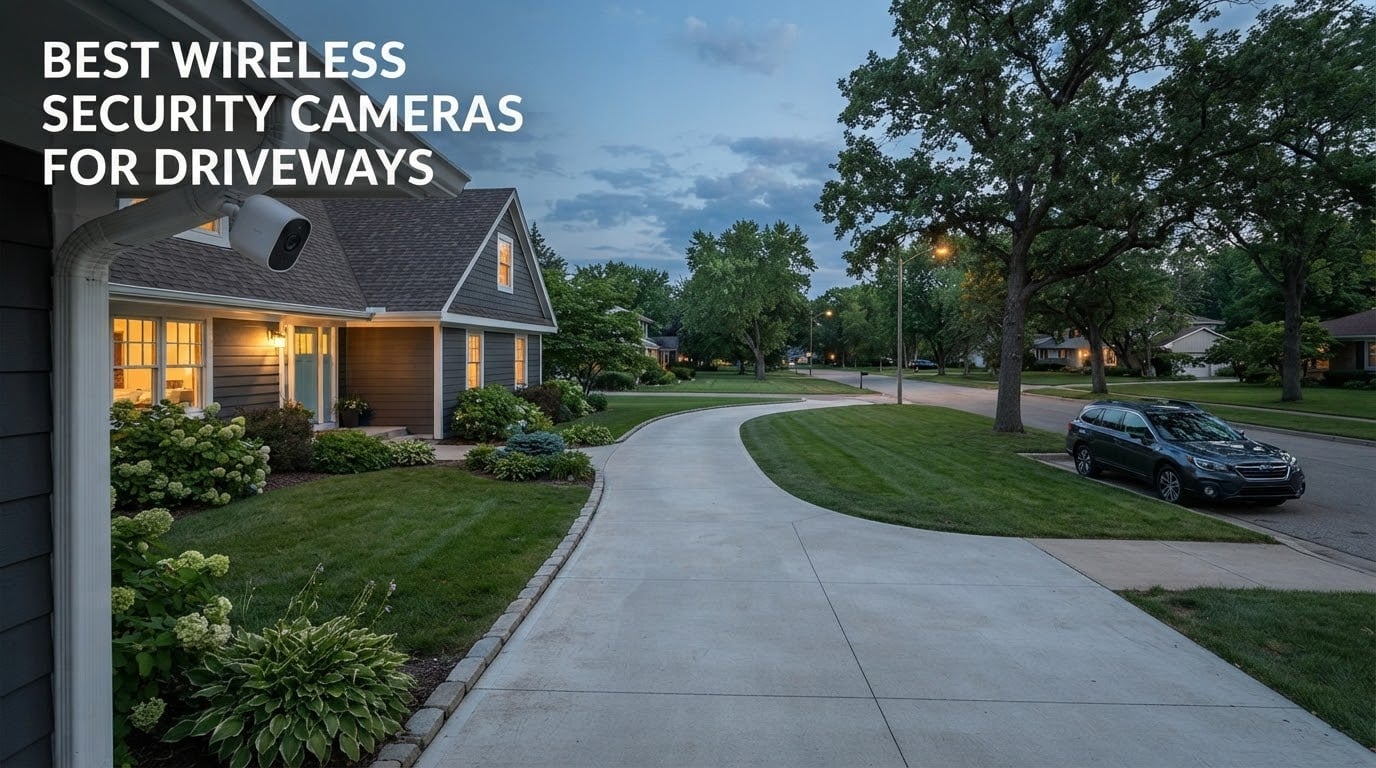 best wireless security cameras for driveways