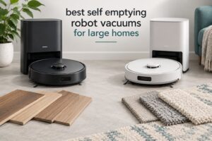 best self emptying robot vacuums for large homes