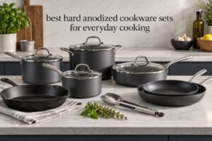 best hard anodized cookware sets for everyday cooking