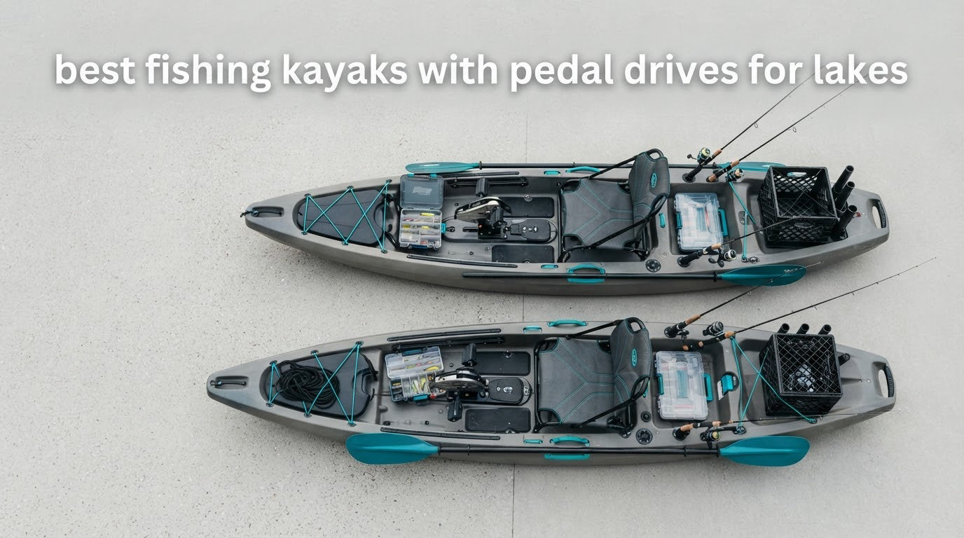 best fishing kayaks with pedal drives for lakes